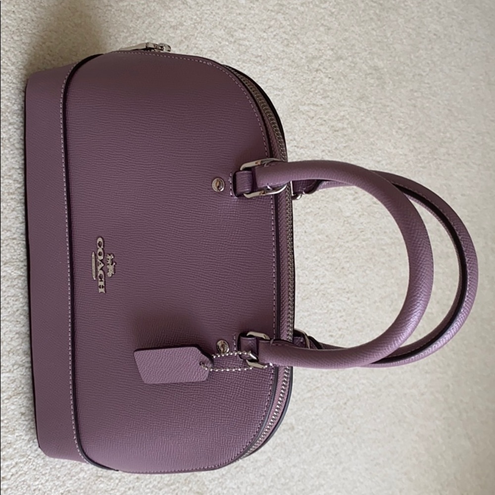 Lavender Coach Purse/Handbag